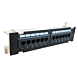 Patch panel a parete CAT6a UTP - 12 porte