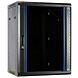 Armadio a muro 15U con anta in vetro 600x600x770mm (LxPxA)