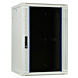 Armadio a muro bianco da 22U con anta in vetro, dimensioni 600x600x1100 mm (LxPxA).