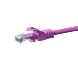 Cavo patch UTP CAT5e da 3 m, rosa - 100% rame