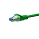 Cavo patch CAT6a S/FTP (PIMF) da 30 m, verde.