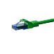 Cavo patch UTP CAT6a da 10 m, verde - 100% rame