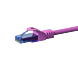 Cavo patch UTP CAT6a da 7,50 m, rosa - 100% rame