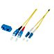 Cavo in fibra ottica duplex OS2 LC-SC 15m