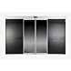 Porte scorrevoli per data center, azionamento manuale 48U