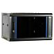 Armadio a muro 6U non assemblato con anta in vetro 600x450x368 mm (LxPxA)