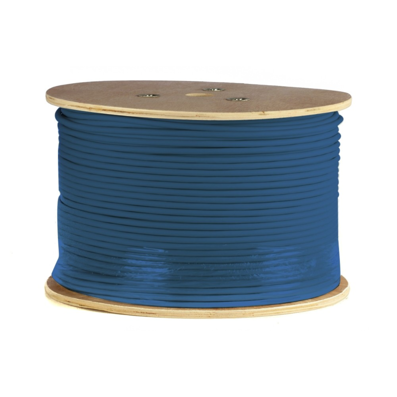 DANICOM CAT6A U/UTP 305m cavo in rotolo rigido - LSZH (Eca)