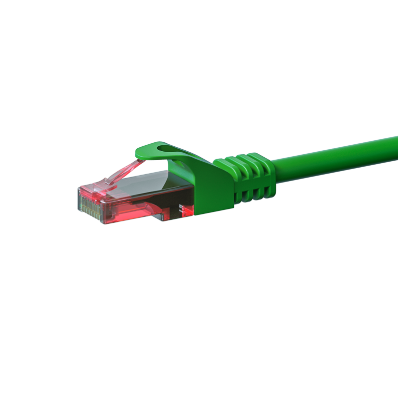 Cavo patch UTP CAT6 da 5 m, verde - 100% rame
