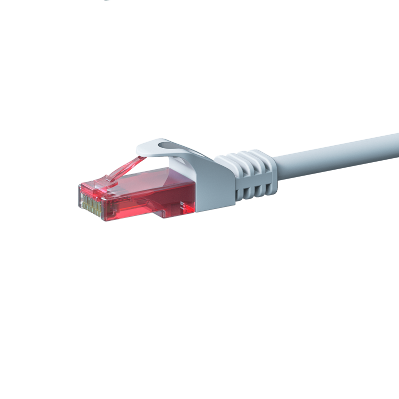 Cavo patch UTP CAT6 da 7,5 m, bianco - 100% rame