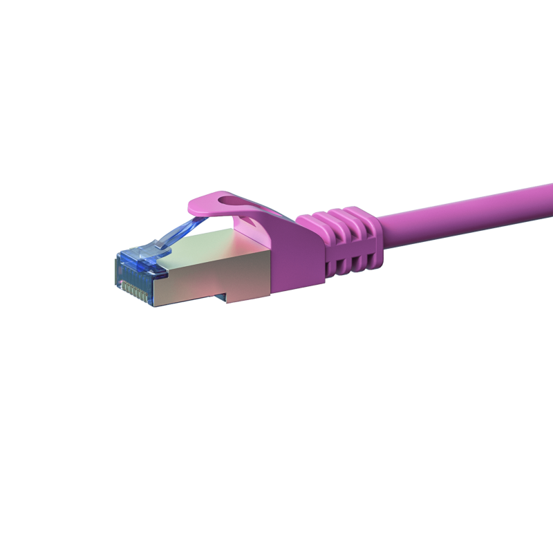 Cavo patch CAT6a S/FTP (PIMF) da 10 m, rosa