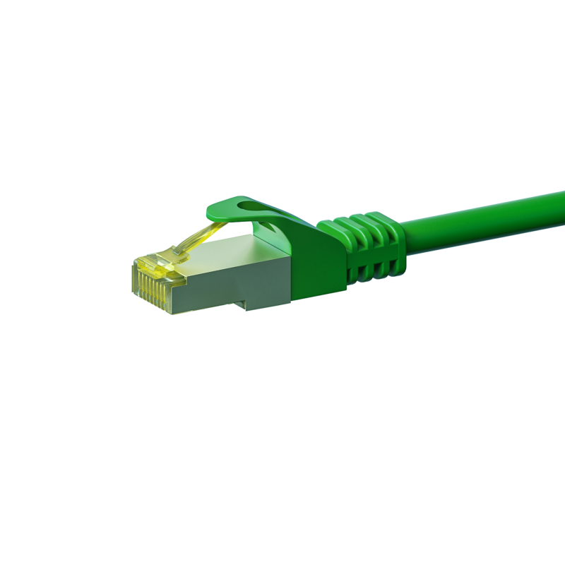 Cavo patch Cat7 S/FTP (PIMF) da 1 m, verde.