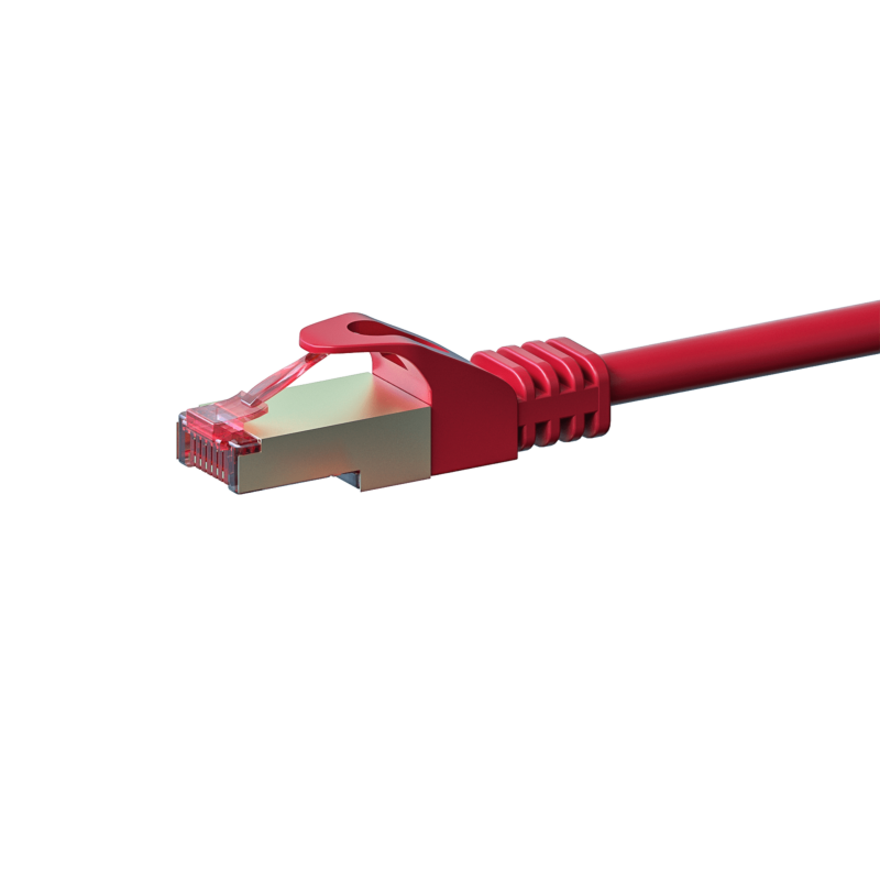 Cavo patch CAT6 S/FTP (PIMF) da 1,50 m, rosso.
