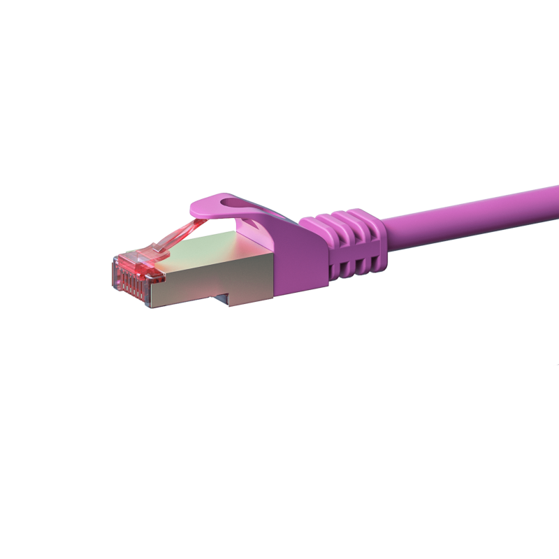 Cavo patch CAT6 S/FTP (PIMF) da 20 m, rosa