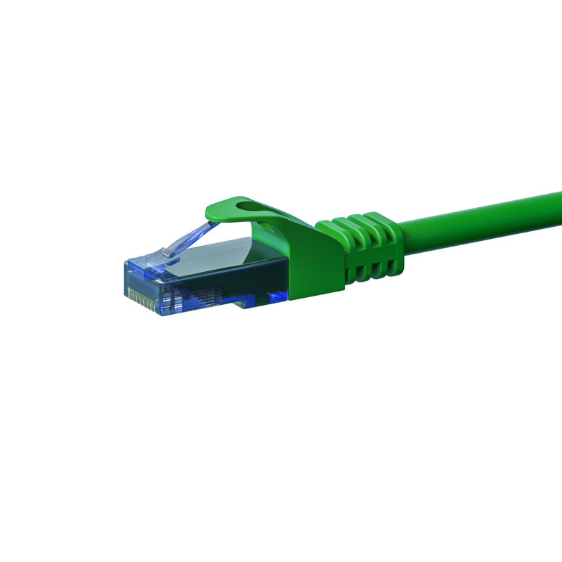 Cavo patch UTP CAT6a 30 m verde - 100% rame