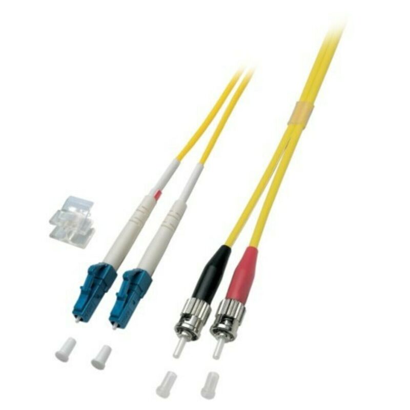 Cavo in fibra ottica duplex OS2 LC-ST 15m