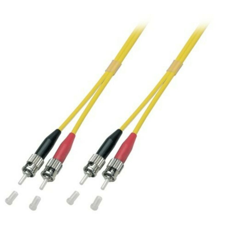 Cavo in fibra ottica duplex OS2 ST-ST 10m