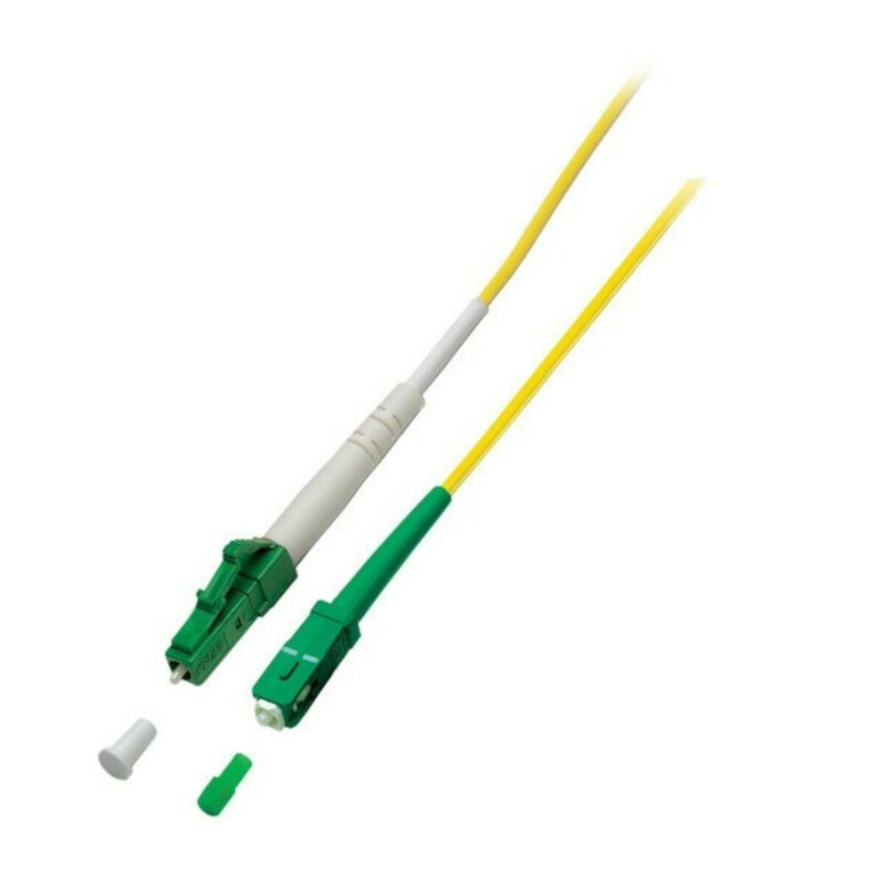Cavo in fibra ottica simplex OS2 LC/APC-SC/APC 15 m