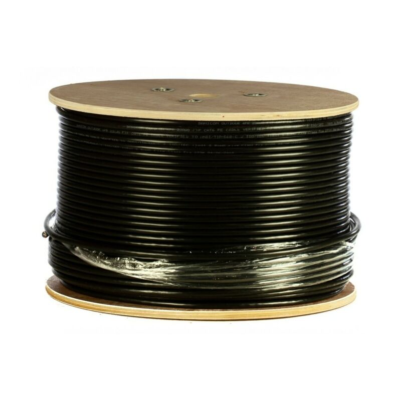 Cavo per esterni DANICOM CAT6 UTP 305m in rotolo rigido - PE (Fca)