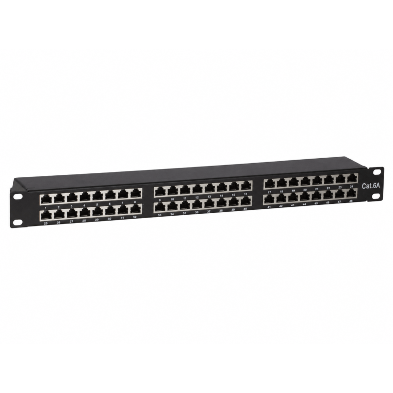 Patch panel CAT6a STP - 48 porte