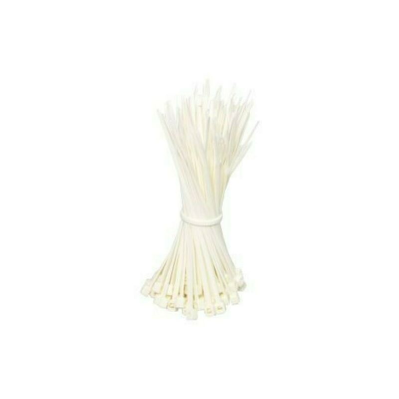 Fascette stringicavo da 200 mm, colore naturale - 100 pezzi