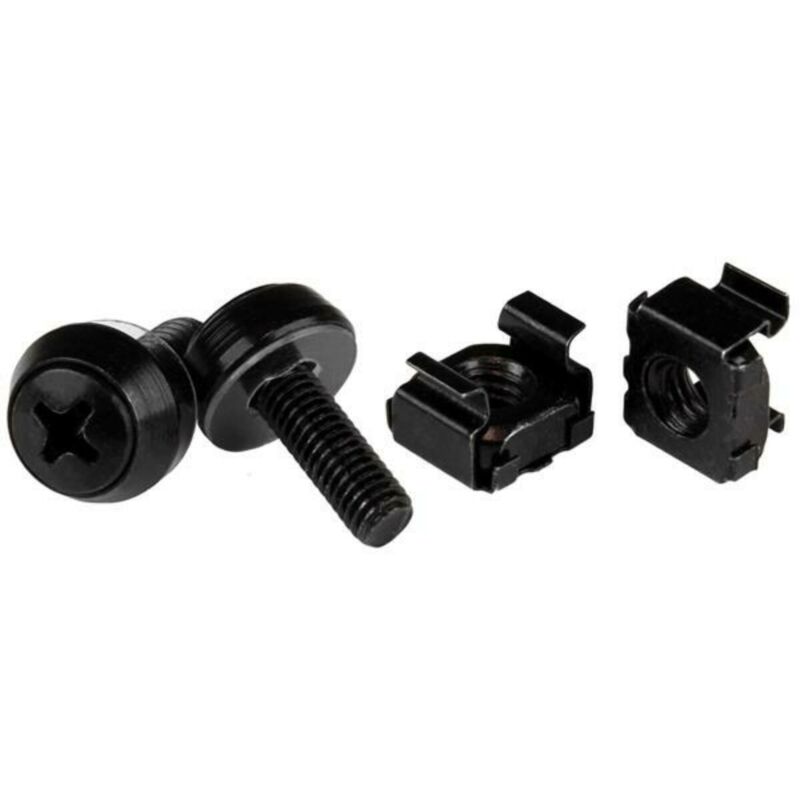 Set di dadi in gabbia M6 per montaggio da 19 pollici - Confezione da 100