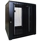 Armadio server 18U con sportello perforato 800x800x1000 mm (LxPxA)