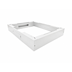Base per armadi server da 19 pollici, dimensioni 800x1000x150 mm (LxPxA) - Bianco