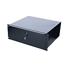 Cassetto metallico con serratura da 19 pollici - 4U