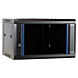 Armadio a muro 4U non assemblato con anta in vetro 600x450x280mm (LxPxA)