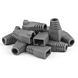 DANICOM Trave portacavi RJ45 Grigio - 10 pezzi