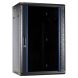 Armadio a muro 18U con anta in vetro 600x450x900mm (LxPxA)