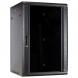 Armadio a muro 22U con anta in vetro 600x600x1100mm (LxPxA)