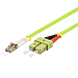 Cavo in fibra ottica LC-SC OM5 (ottimizzato per laser) 3 m