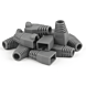 Cappucci protettivi RJ45 DANICOM grigi - 10 pezzi