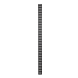 Canalina portacavi verticale 42U - larghezza 10 cm