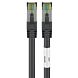 Cavo patch Cat8 S/FTP (PIMF) da 1 m, nero.