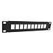 Pannello patch UTP da 10 pollici per Keystone - 10 porte