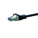 Cavo patch CAT6a S/FTP (PIMF) da 20 m, nero.