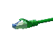 Cavo patch CAT6a S/FTP (PIMF) da 0,25 m, verde.