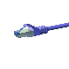 Cavo patch CAT6a S/FTP (PIMF) da 50 m, viola