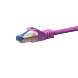 Cavo patch CAT6a S/FTP (PIMF) da 1 m, rosa