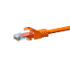 Cavo patch CAT5e UTP 20m arancione - CCA