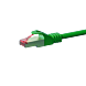 Cavo patch CAT6 S/FTP (PIMF) da 10 m, verde.