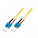 Cavo in fibra ottica duplex OS2 SC-SC 3m