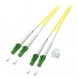 Cavo in fibra ottica duplex OS2 LC/APC-LC/APC 20 m