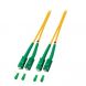 Cavo in fibra ottica duplex OS2 SC/APC-SC/APC 2m