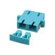 Accoppiamento multimodale SC-SC duplex turchese
