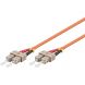 Cavo in fibra ottica SC-SC OM2 10m