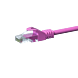 Cavo patch CAT5e UTP 2m rosa - CCA
