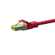 Cavo patch Cat7 S/FTP (PIMF) da 5 m, rosso